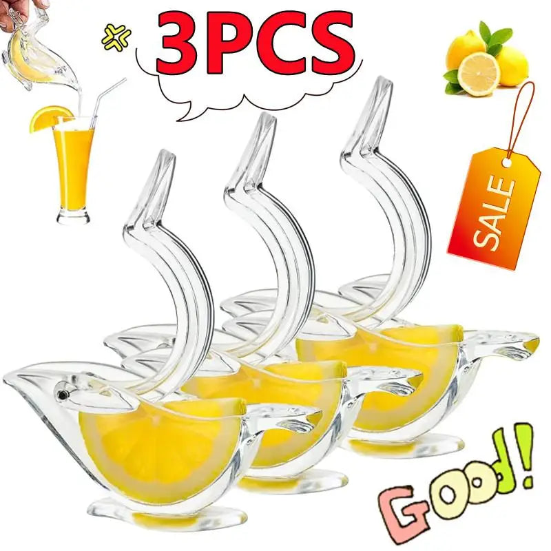 Mini Presse-Agrumes Manuel Oiseau – Citron & Orange (1 à 3 pièces)