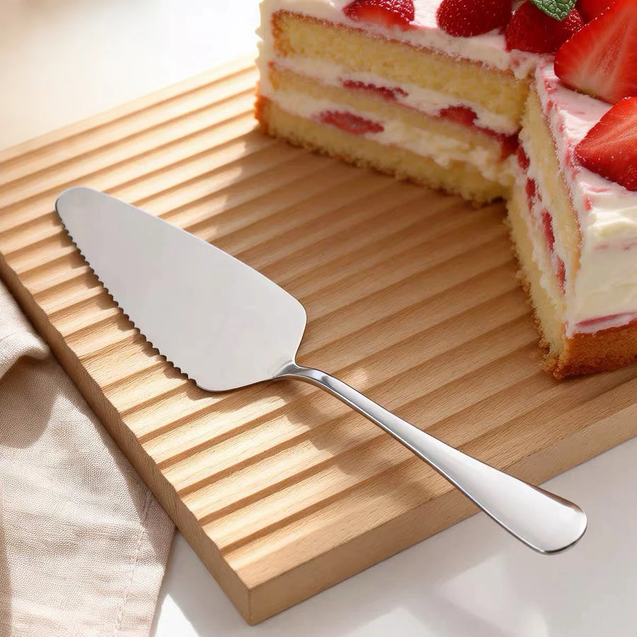 Set de 2 Coupe-Pizzas & Gâteaux en Acier Inoxydable – Cuisine & Fêtes