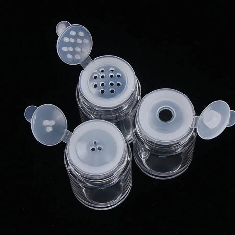 Salière & Pot à Épices Transparent – Mini Flacon Assaisonnement BBQ & Pique-nique