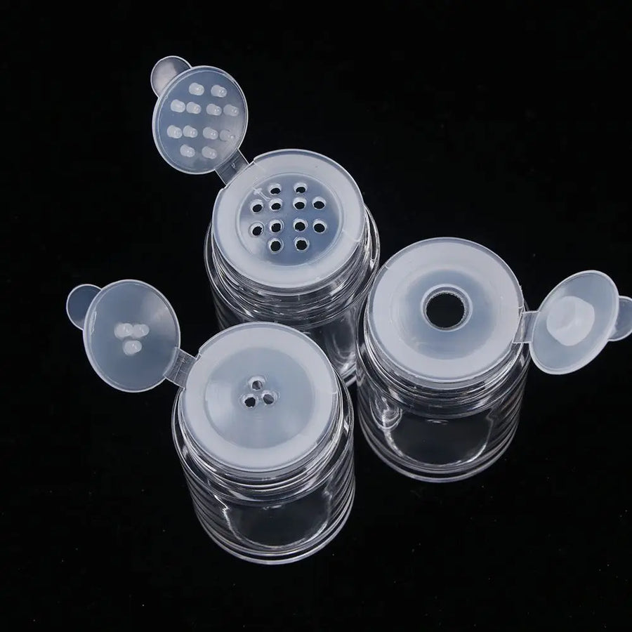 Salière & Pot à Épices Transparent – Mini Flacon Assaisonnement BBQ & Pique-nique