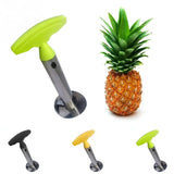 Éplucheur à Ananas en Acier Inoxydable – Couteau, Évide-Ananas & Trancheuse