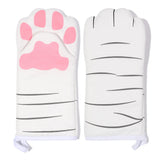 Maniques Pattes de Chat en Coton – Gants Anti-Chaleur Mignons pour Four
