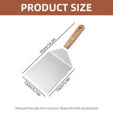 Spatule de Grill Carrée Anti-Brûlure – Steak, Burger, Pancake, BBQ & Plancha