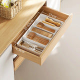 Organisateur de Tiroir Extensible pour Couverts – Range-Couverts Ajustable