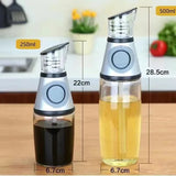 Carafe Huilière en Verre – Distributeur d'Huile & Vinaigre 250/500ml