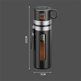 Bouteille Infuseur à Thé en Verre Borosilicate 520ml – Séparation Thé & Eau