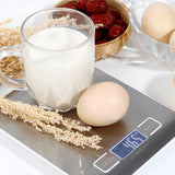 Balance de Cuisine Numérique en Acier Inoxydable – Écran LCD, Précision 1g, Pâtisserie & Cuisine