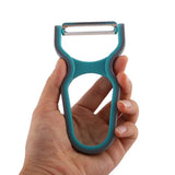 Set de 3 Éplucheurs en Acier Inoxydable – Manche Antidérapant, Couteau Économe