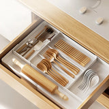 Organisateur de Tiroir Extensible pour Couverts – Range-Couverts Ajustable