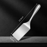 Spatule Plate Multifonctionnelle en Acier Inoxydable – Pour Steaks, Pancakes, Teppanyaki & Tiramisu