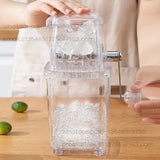 Machine à Glace Pilée Manuelle – Broyeur à Glaçons pour Granités & Cocktails