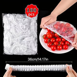 Films de Protection Alimentaire Élastiques – Couvre-Bols Fraîcheur (50/100 pcs)