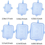 Couvercles Extensibles en Silicone – Lot de 6, Compatibles Micro-Ondes