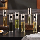 Spray Huilier en Verre 100ml – Nébuliseur d'Huile d'Olive pour Salade, BBQ, Pâtisserie & Four