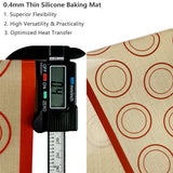Tapis de Cuisson en Silicone Réutilisable – Antiadhésif, Résistant à la Chaleur