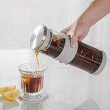 Carafe Cold Brew 800ml en Verre Borosilicate – Café Infusé à Froid & Thé Glacé