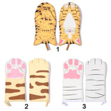 Maniques Pattes de Chat en Coton – Gants Anti-Chaleur Mignons pour Four