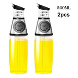Carafe Huilière en Verre – Distributeur d'Huile & Vinaigre 250/500ml