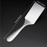 Spatule Plate Multifonctionnelle en Acier Inoxydable – Pour Steaks, Pancakes, Teppanyaki & Tiramisu