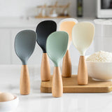 Cuillère en Silicone Anti-adhésive – Résistante aux Hautes Températures