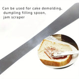Set d'Outils de Pâtisserie en Acier Inoxydable – Spatule, Truelle & Cuillère