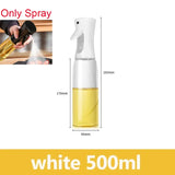 Spray à Huile 2-en-1 Grande Capacité 500ml – Vaporisateur & Verseur pour Cuisine, Friteuse à Air, BBQ