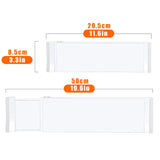 Séparateurs de Tiroir Ajustables – Cuisine, Dressing & Bureau (Lot de 1 à 8)
