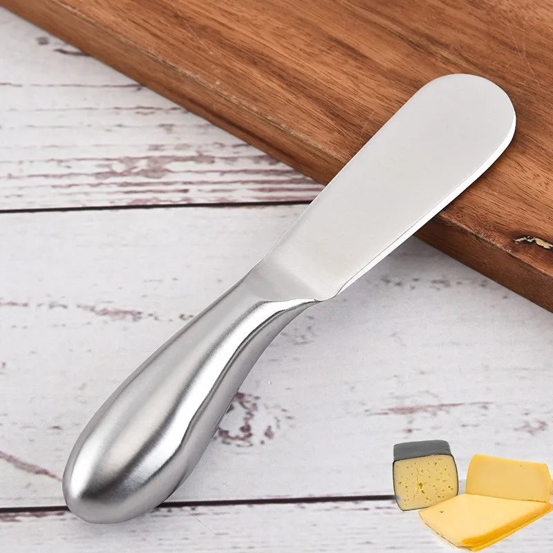 Couteau à Beurre Multifonctionnel en Acier Inoxydable – Fromage & Confiture