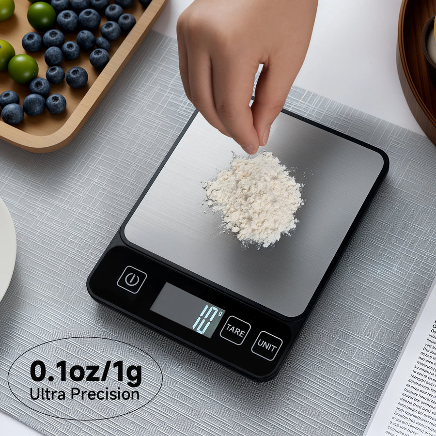Balance de Cuisine Électronique Haute Précision 10 kg – Pâtisserie & Cuisine