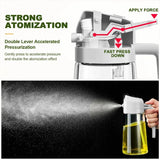 Spray à Huile 2-en-1 Grande Capacité 500ml – Vaporisateur & Verseur pour Cuisine, Friteuse à Air, BBQ