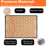 Tapis de Cuisson en Silicone Réutilisable – Antiadhésif, Résistant à la Chaleur