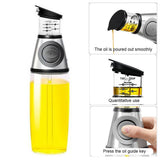 Carafe Huilière en Verre – Distributeur d'Huile & Vinaigre 250/500ml