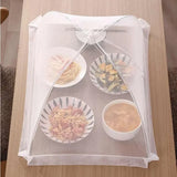 Cloche Alimentaire Pliable Anti-Mouches – Couvre-Plat en Maille pour Repas Extérieur