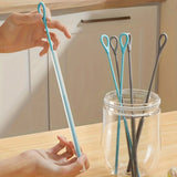 Brosse de Nettoyage en Silicone – Kit Réutilisable pour Pailles & Tubes 6mm