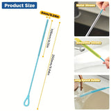 Brosse de Nettoyage en Silicone – Kit Réutilisable pour Pailles & Tubes 6mm