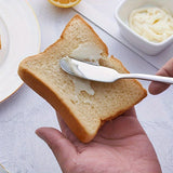 Set de 2 Couteaux à Beurre en Acier Inoxydable – Fromage, Confiture & Crème