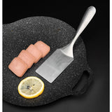 Spatule Plate Multifonctionnelle en Acier Inoxydable – Pour Steaks, Pancakes, Teppanyaki & Tiramisu