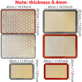 Tapis de Cuisson en Silicone Réutilisable – Antiadhésif, Résistant à la Chaleur
