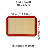 Tapis de Cuisson en Silicone Réutilisable – Antiadhésif, Résistant à la Chaleur