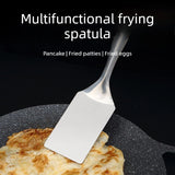 Spatule Plate Multifonctionnelle en Acier Inoxydable – Pour Steaks, Pancakes, Teppanyaki & Tiramisu