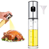 Spray Huilier en Verre 100ml – Nébuliseur d'Huile d'Olive pour Salade, BBQ, Pâtisserie & Four