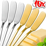 Couteaux à Beurre en Acier Inoxydable – Long Manche, Fromage, Confiture & Pain