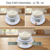 Balance de Cuisine Électronique Portable 5kg/1g – Écran LED, Pâtisserie & Cuisine