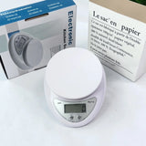 Balance de Cuisine Électronique Portable 5kg/1g – Écran LED, Pâtisserie & Cuisine
